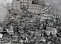 The Tower of Babel, series of photographies by Du Zhenjun